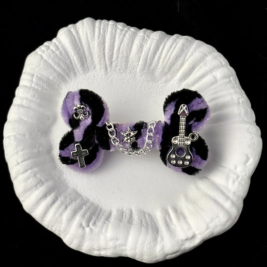 BONE CHIC HAIR CLIP IN LAVENDER GLOW